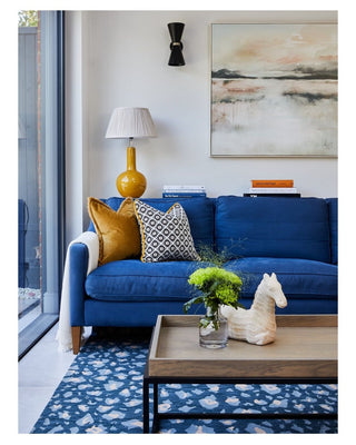 The Castaing Rug | Sapphire