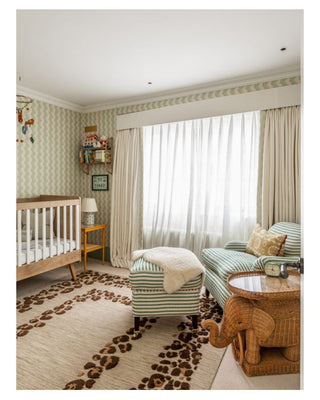 The Draper Rug | Nude (Raised Spots)
