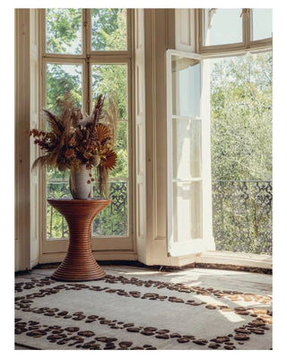 The Draper Rug | Nude (Raised Spots)