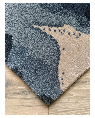 The Tarkali Rug | Ocean Blue