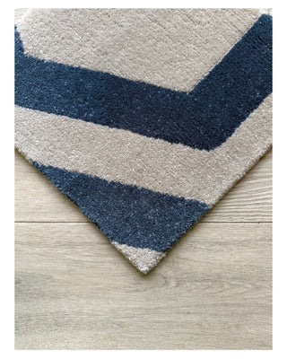 The Varkala Rug | Ocean Blue