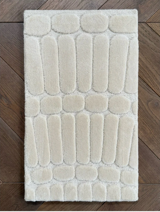The Peony Rug | White