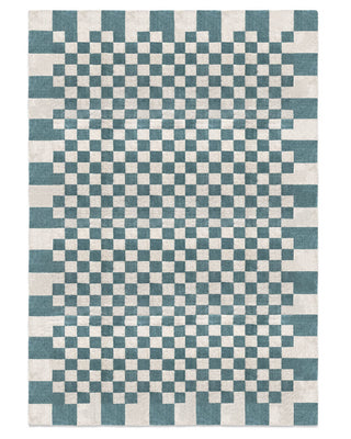 The Twiggy Rug | Sky Border (Custom)