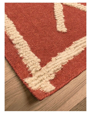 The Crosses Rug | Tomato (Custom)