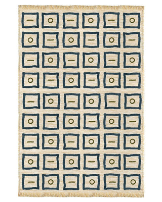 The Dash Dot Rug | Mustard