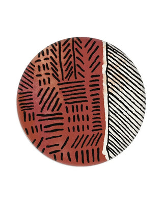 The Sphere Rug | Terracotta
