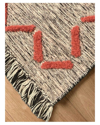The Stitch Rug | Tomato