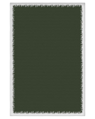 The Ikat Rug | Green (Custom)