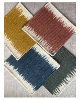 The Ikat Rug | Yellow (Custom)