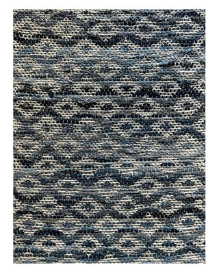 The Recycled Denim Diamonds Rug (Custom)