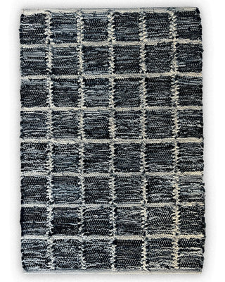 The Recycled Denim Squares Rug